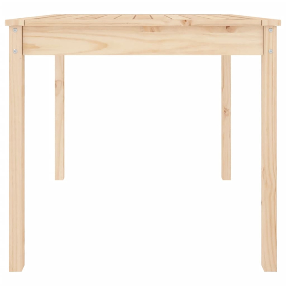Produktbild för Trädgårdsbord 82,5x82,5x76 cm massiv furu