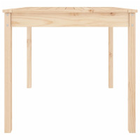 Produktbild för Trädgårdsbord 82,5x82,5x76 cm massiv furu