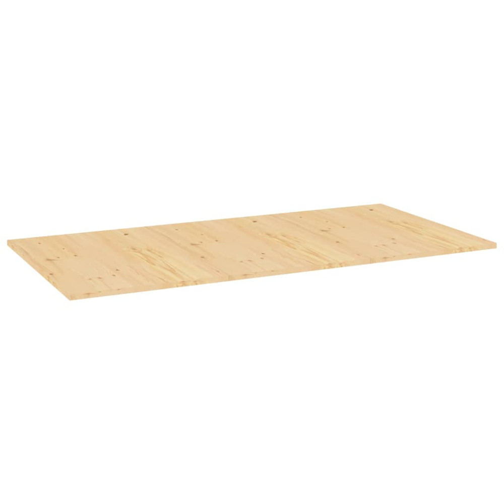 Produktbild för Bordsskiva 200x100x2,5 cm massiv furu