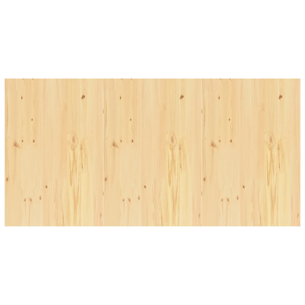Produktbild för Bordsskiva 200x100x2,5 cm massiv furu