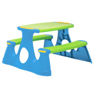 Miniatyr av produktbild för Picknickbord för barn 89,5x84,5x48 cm polypropen