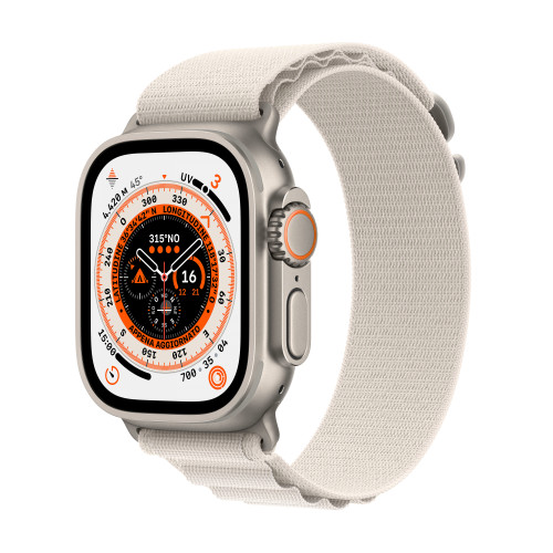 Apple Apple Watch Ultra OLED 49 mm 4G Metallisk GPS
