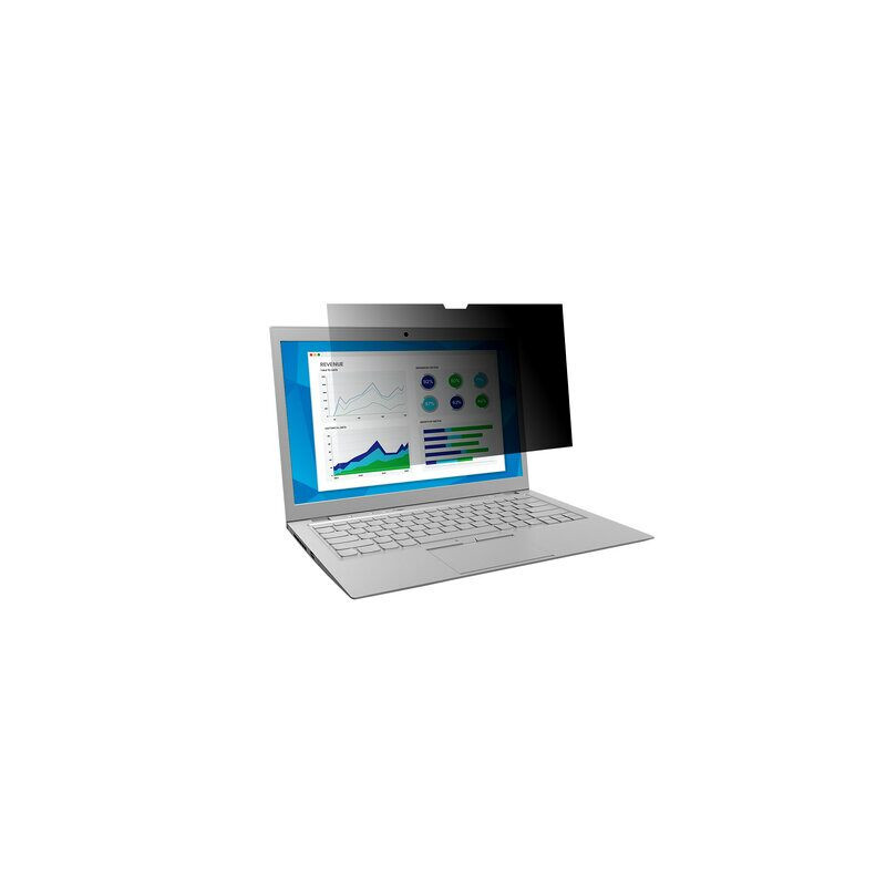 Produktbild för 3M PFNDE015 sekretessfilter för skärmar Privatfilter för ramlösa datorskärmar 39,6 cm (15.6")