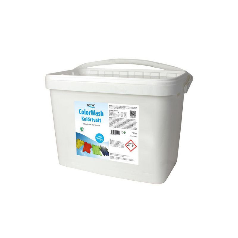 Produktbild för Tvättmedel ACTIVA ColorWash 10kg