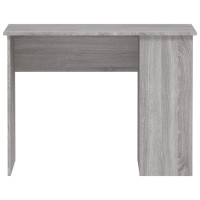 Produktbild för Skrivbord grå sonoma 100x55x75 cm konstruerat trä