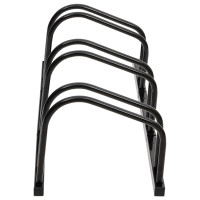 Miniatyr av produktbild för Cykelställ För 3 cyklar svart stål