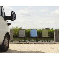 Miniatyr av produktbild för Travellife Hopfällbar kompakt campingstol San Marino grå