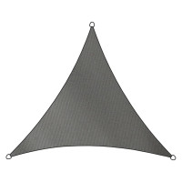 Miniatyr av produktbild för Livin'outdoor Solsegel Como polyester triangel 3,6x3,6 m grå