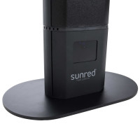 Miniatyr av produktbild för Sunred Terrassvärmare Royal Diamond Dark roséguld Lounge 3000 W svart