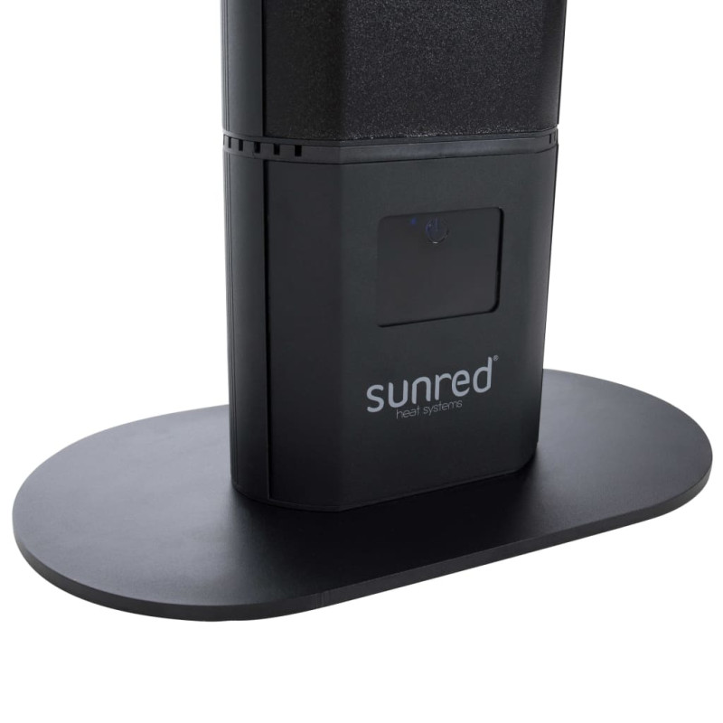 Produktbild för Sunred Terrassvärmare Royal Diamond Dark roséguld Lounge 3000 W svart
