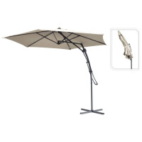 Miniatyr av produktbild för ProGarden Frihängande parasoll taupe 300 cm