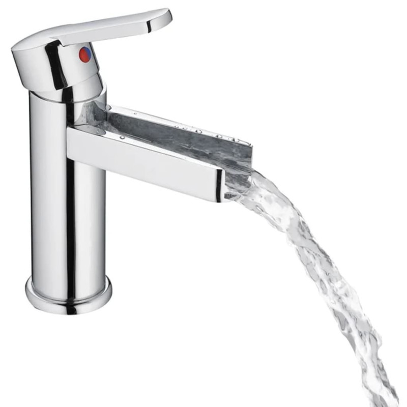 Produktbild för SCHÜTTE Tvättställsblandare med vattenfall NIAGARA