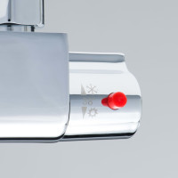 Miniatyr av produktbild för SCHÜTTE Termostatisk duschblandare VICO krom