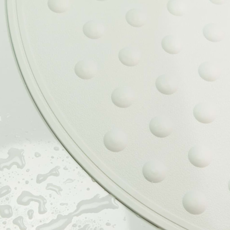Produktbild för Sealskin Halkfri duschmatta Rotondo 55 cm vit
