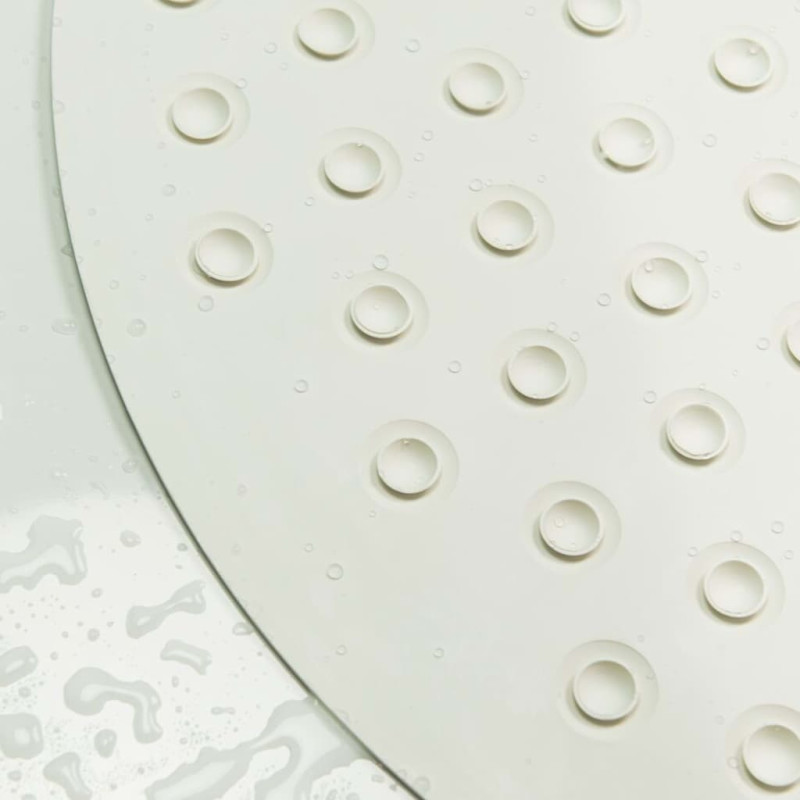 Produktbild för Sealskin Halkfri duschmatta Rotondo 55 cm vit