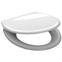 Produktbild för SCHÜTTE Toalettsits WHITE duroplast