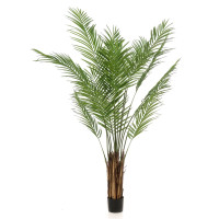 Miniatyr av produktbild för Emerald Konstväxt Areca-palmträd 180 cm grön