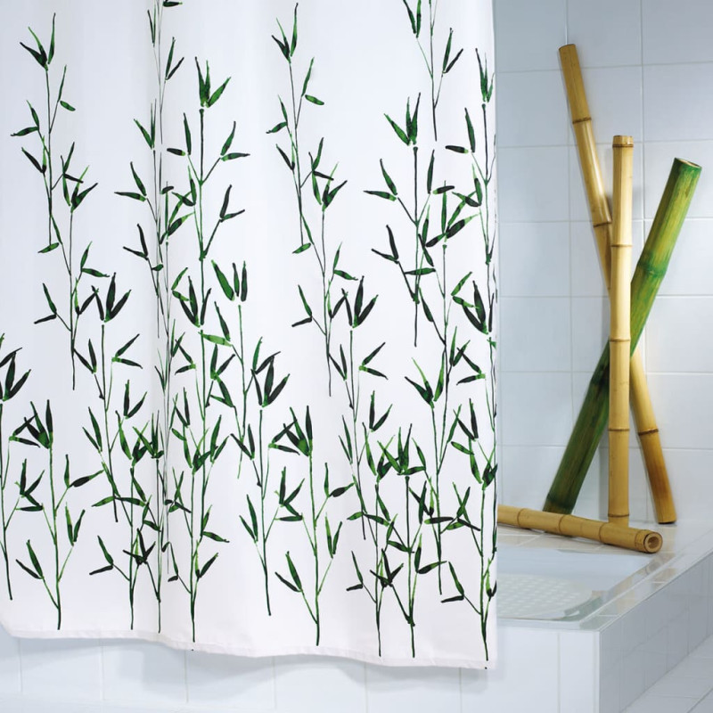 Produktbild för RIDDER Duschdraperi Bambus 180x200 cm