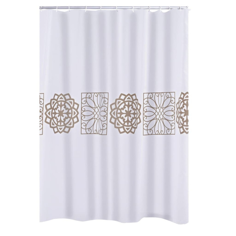 Produktbild för RIDDER Duschdraperi Tunis textil