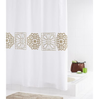 Produktbild för RIDDER Duschdraperi Tunis textil
