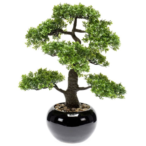 Emerald Emerald Konstväxt bonsaiträd fikus mini grön 47 cm 420006