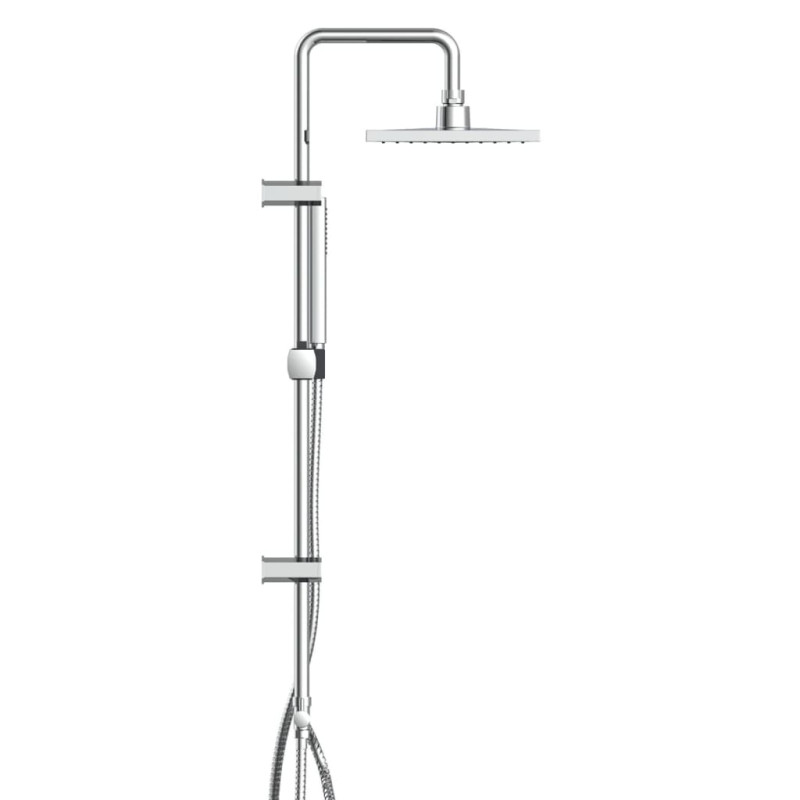 Produktbild för SCHÜTTE Dubbla duschhuvud TOKYO fyrkantig