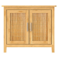 Produktbild för EISL Badrumsskåp bambu 67x28x60 cm