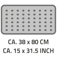 Miniatyr av produktbild för RIDDER Halkfri badkarsmatta Playa 80x38 cm vit 68301