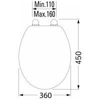 Produktbild för Tiger Toalettsits med mjuk stängning Memphis duroplast vit 252930646