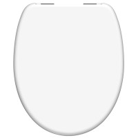 Miniatyr av produktbild för SCHÜTTE Toalettsits med mjuk stängning duroplast WHITE
