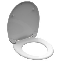 Miniatyr av produktbild för SCHÜTTE Toalettsits med mjuk stängning duroplast WHITE