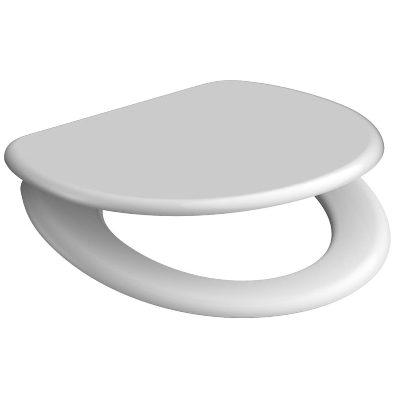 Produktbild för SCHÜTTE Toalettsits med mjuk stängning duroplast WHITE