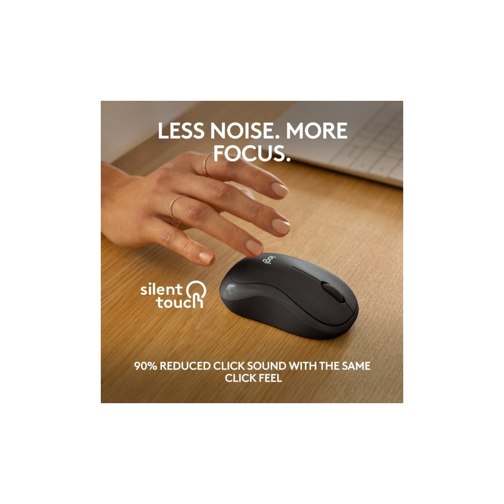 Produktbild för Logitech M240 Silent - mus - Bluetooth - grafit
