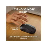 Produktbild för Logitech M240 Silent - mus - Bluetooth - grafit