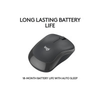 Produktbild för Logitech M240 Silent - mus - Bluetooth - grafit