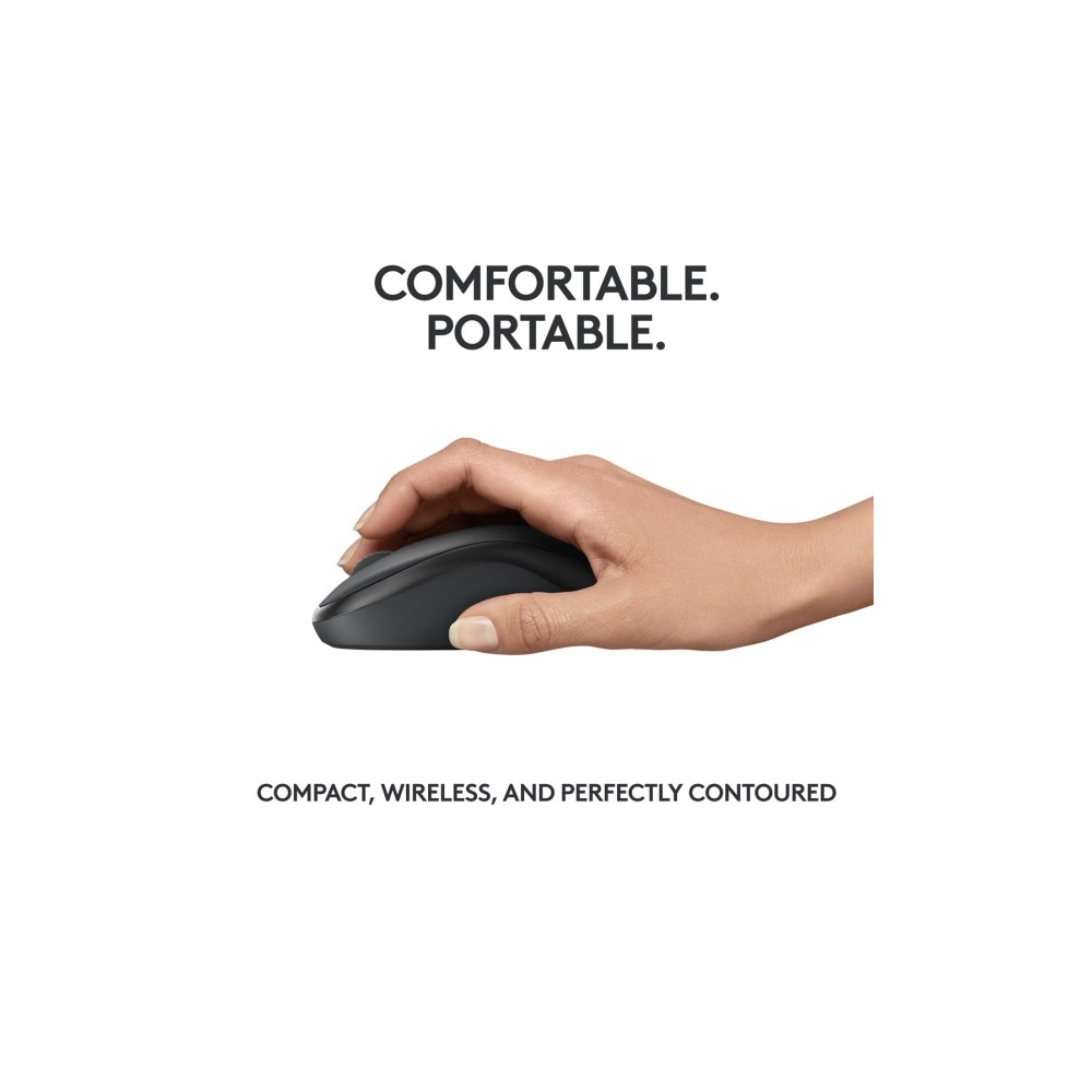 Produktbild för Logitech M240 Silent - mus - Bluetooth - grafit