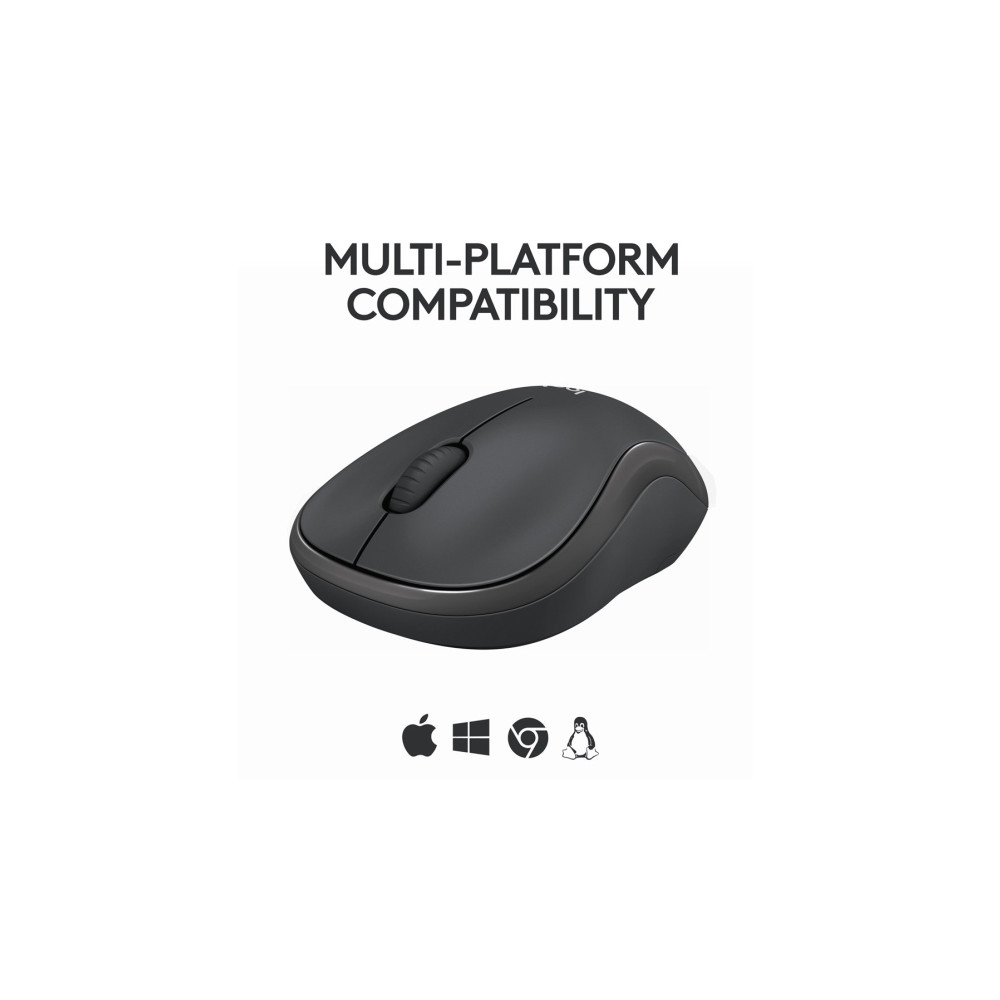 Produktbild för Logitech M240 Silent - mus - Bluetooth - grafit
