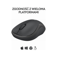 Produktbild för Logitech M240 Silent - mus - Bluetooth - grafit