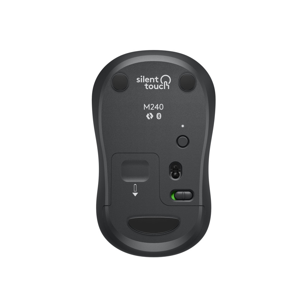 Produktbild för Logitech M240 Silent - mus - Bluetooth - grafit