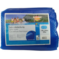 Miniatyr av produktbild för Summer Fun Solfolie ovalt 700x350 cm PE blå