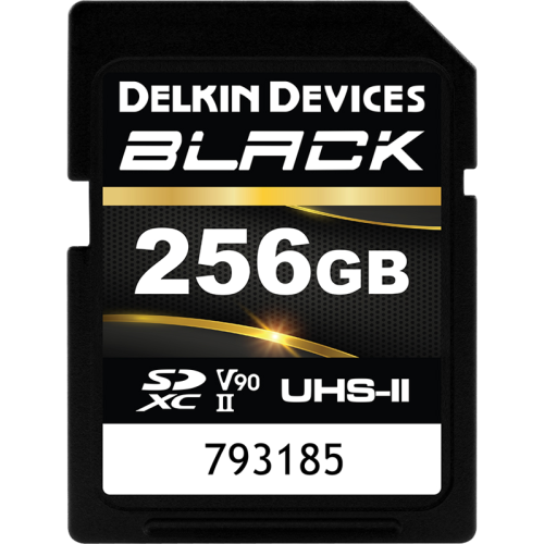 DELKIN Delkin SDXC BLACK Rugged UHS-II R300/W250 (V90) 256GB (new)