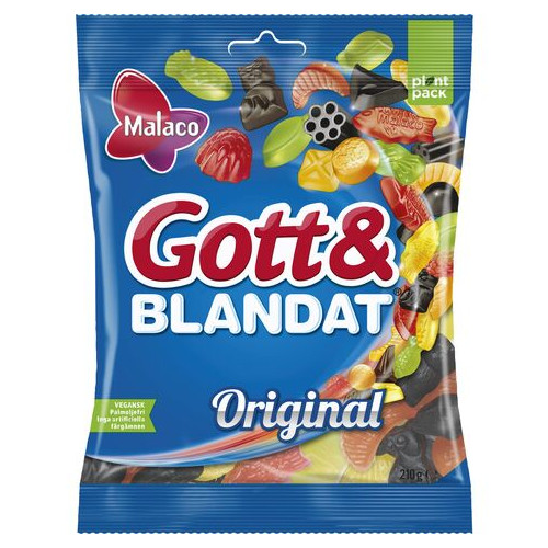 Malaco Gott & Blandat Original 210 g