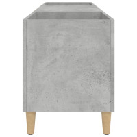 Miniatyr av produktbild för Stereobänk betong-grå 121x38x48 cm konstruerat trä