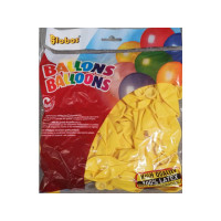 Produktbild för Ballonger 25cm 100/fp gul