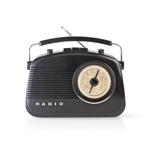 NEDIS Nedis RDFM5000BK radioapparater Svart