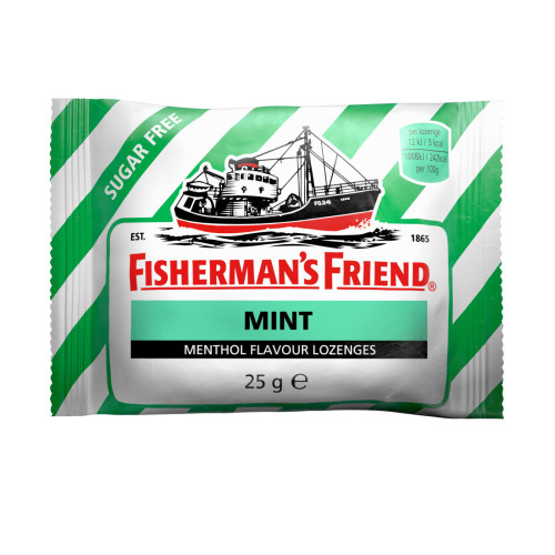 FISHERMAN'S FRIEND Mint Sockerfri 25 g