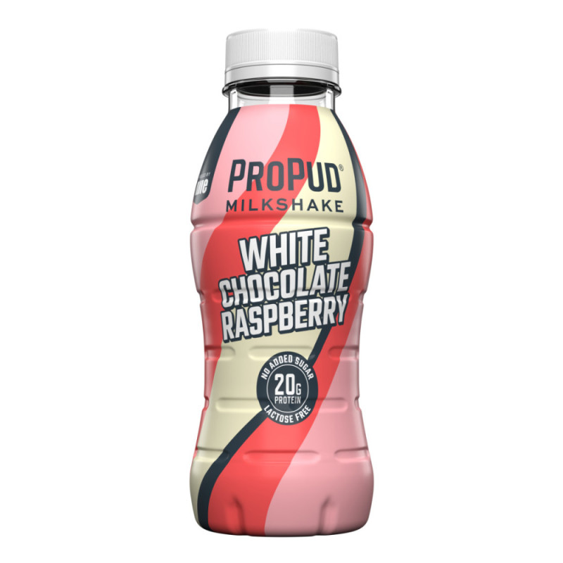 Produktbild för Proteinshake White Chocolate Rasberry 330ML
