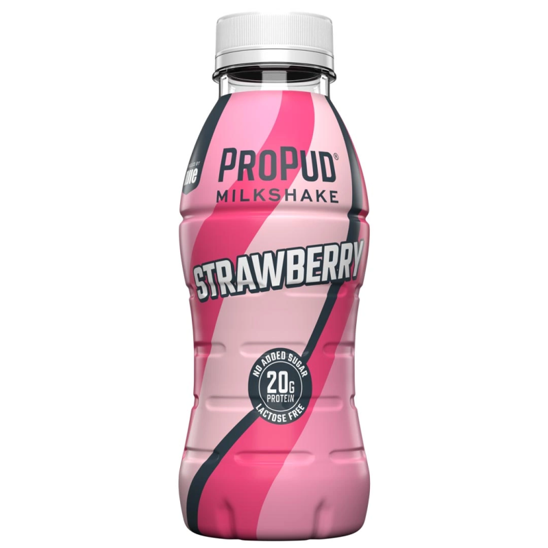 Produktbild för Proteinshake Strawberry 330Ml