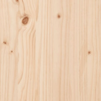 Produktbild för Sängram med huvudgavel 120x200 cm massivt trä