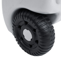Miniatyr av produktbild för Vattentank med hjul för camping 25 L grå